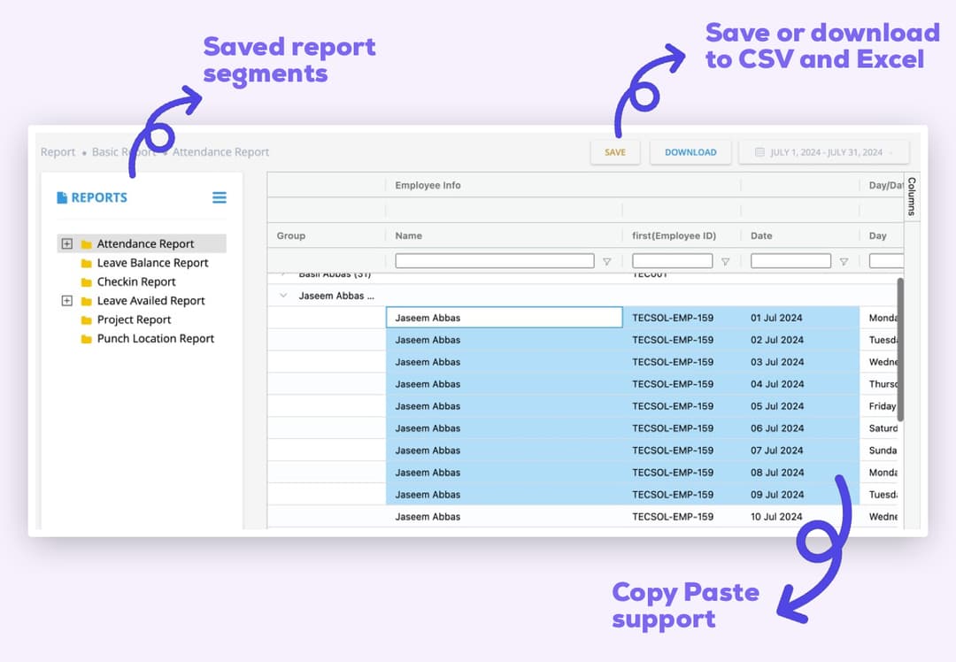 Payroll Reports