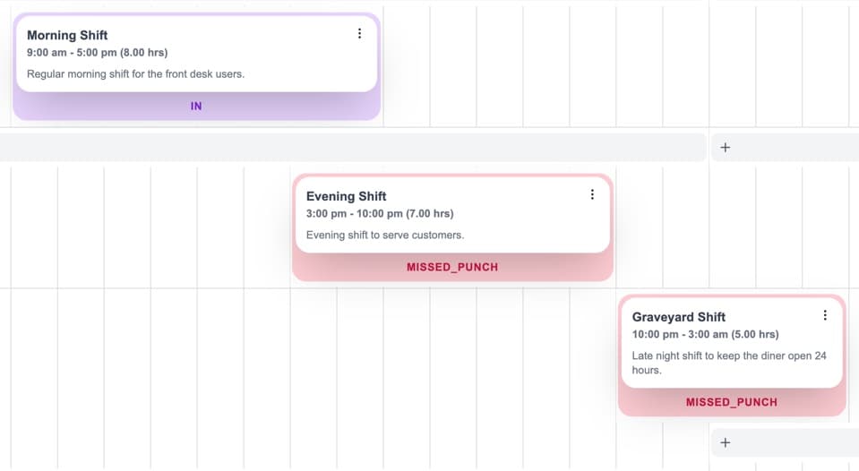 Scheduler preview